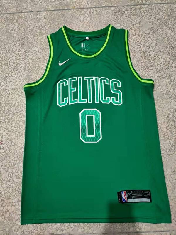 Men Boston Celtics #0 Tatum Green Nike 2025 NBA Jersey style 6->boston celtics->NBA Jersey